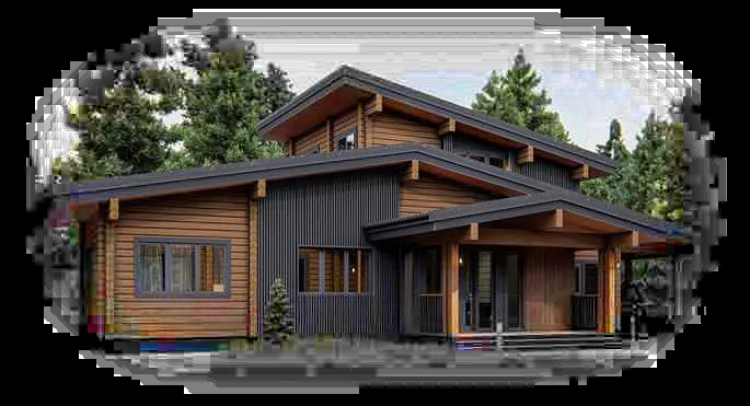 Дом посёлка Рябиновая: современные prefab-технологии